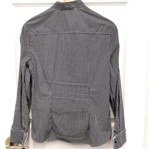 WEEKEND MAX MARA Pinstripe Long Sleeves Top - Picture 2 of 8